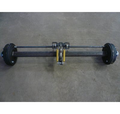 Essieu carré 70 freiné voie 1600mm