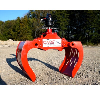 Pince de tri / enrochement 0,90m + rotator 3T