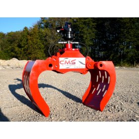 Pince de tri / enrochement 1,20m + rotator 3T