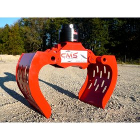 Pince de tri / enrochement 1,20m + rotator fixe 5T