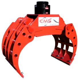 Pince de tri / enrochement 1,40m + rotator fixe 5T