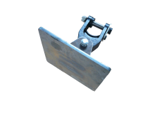 Platine d'adaptation pelleteuse avec chape Br1
