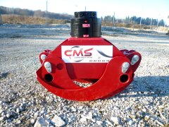 Grappin forestier 1,32m + rotator CPR5 (fixe)