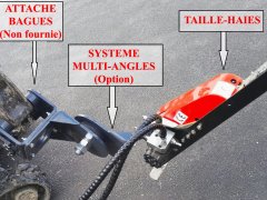 Taille-haies pelleteuse TH160