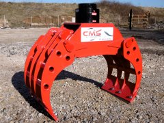 Pince de tri / enrochement 1,40m + rotator fixe 5T