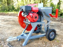 Scie circulaire à chevalet TH700 expert chassis routier