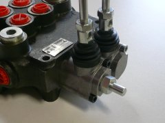 Distributeur hydraulique 50L/min 2 éléments, 2 vitesses