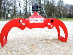 Grappin forestier 1,65m PRO + rotator 4,5T