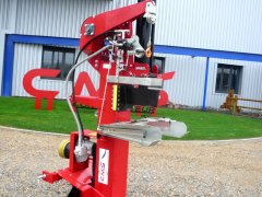 Fendeuse de bûches 30T groupe + treuil hydraulique