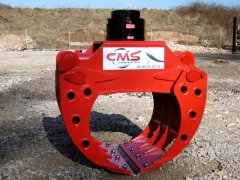 Pince de tri / enrochement 1,40m + rotator fixe 5T
