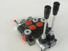 Distributeur 40L/min, 2 éléments (1 SE + 1 DE)