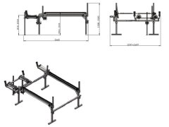 Deck d'alimentation hydraulique