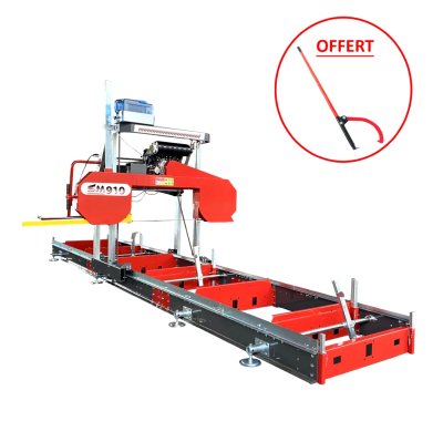 Scierie mobile SM-910, thermique 27cv