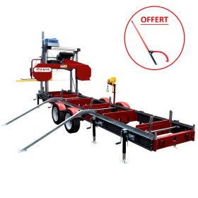 Scierie mobile SM-970 ROAD, thermique 27cv