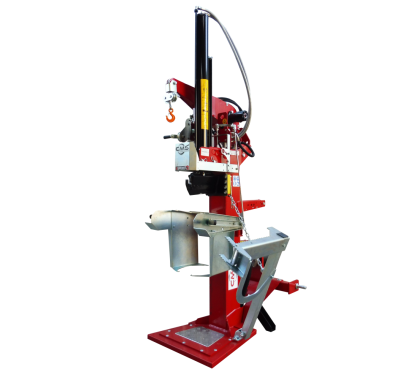 Fendeuse de bûches de bois 20T groupe + treuil hydraulique
