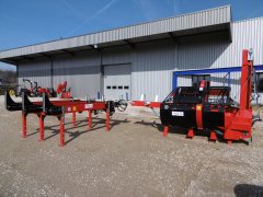Combine scieur fendeur CMS 480 avec deck d'alimentation