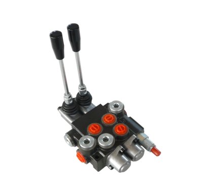 Distributeur 80L/min, 2 éléments (1 SE + 1 DE)