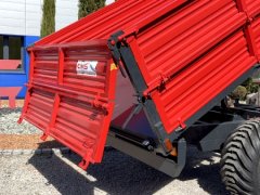Benne à ridelles basculante arrière CMS RR80I