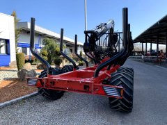 Remorque grue forestière de débardage BP135 HH 745